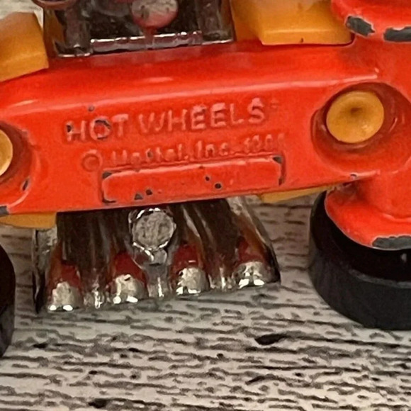 1985 Mattel Hot Wheels Scorpion Orange Diecast Car/ Vehicle - Picture 7 of 7